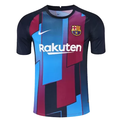 Replica Barcelona Pre-Match Jersey 2021/22 By Nike - jerseymallpro