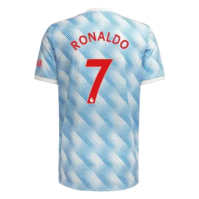 Replica RONALDO #7 Manchester United Away Jersey 2021/22 By Adidas - jerseymallpro