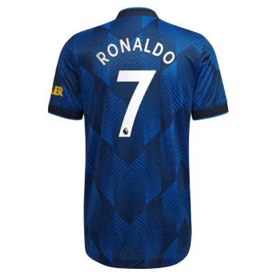 Authentic RONALDO #7 Manchester United Third Away Jersey 2021/22 - jerseymallpro