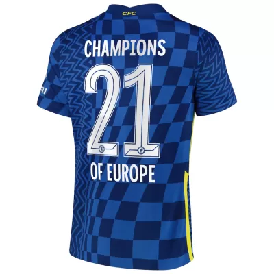 Replica CHAMPIONS OF EUROPE Home Jersey 2021/22 By Nike - jerseymallpro