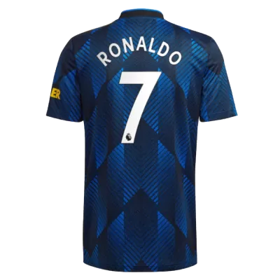 Replica RONALDO #7 Manchester United Third Away Jersey 2021/22 By Adidas - jerseymallpro