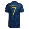 Replica RONALDO #7 UCL Manchester United Third Away Jersey 2021/22 By Adidas-UCL Edition - jerseymallpro