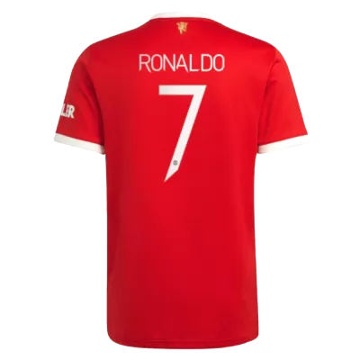 Replica RONALDO #7 Manchester United Home Jersey 2021/22 By Adidas-UCL Edition - jerseymallpro