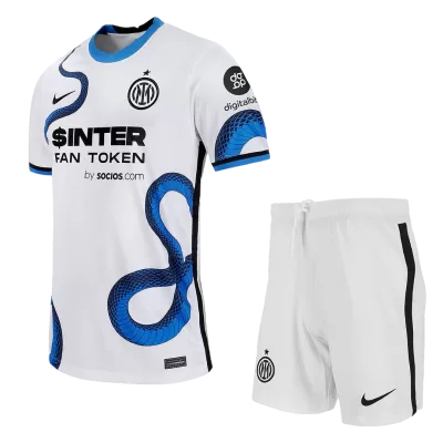 Inter Milan Away Kit 2021/22 By Nike Kids - jerseymallpro