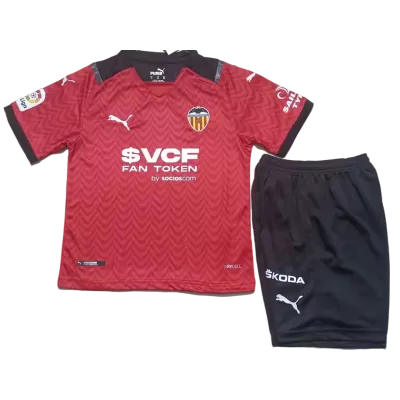 Valencia Away Kit 2021/22 By Puma Kids - jerseymallpro