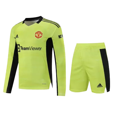 Manchester United Goalkeeper Jerseys Kit 2021/22 - jerseymallpro