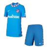 Atletico Madrid Third Away Kit 2021/22 By Nike Kids - jerseymallpro