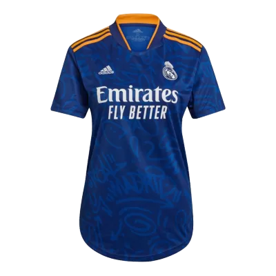 Replica Real Madrid Away Jersey 2021/22 By Adidas Women - jerseymallpro