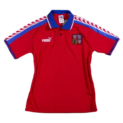 Retro Czech Republic Home Jersey 1996 By Puma - jerseymallpro