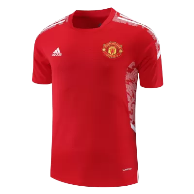 Replica Manchester United Pre-Match Jersey 2021/22 By Adidas - jerseymallpro