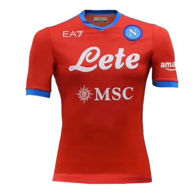 Replica Napoli Fourth Away Jersey 2021/22 By EA7 - jerseymallpro