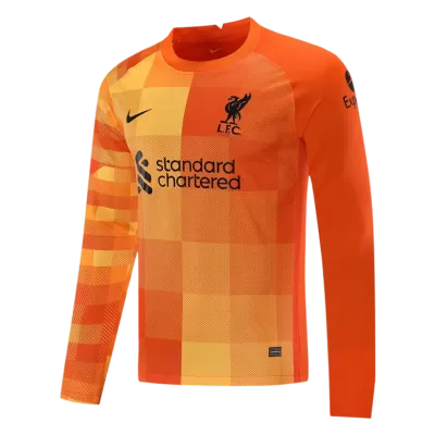 Liverpool Goalkeeper Long Sleeve Jersey 2021/22 - jerseymallpro