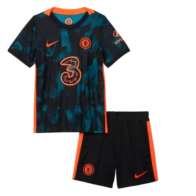 Chelsea Third Away Kit 2021/22 By Nike Kids - jerseymallpro