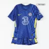 Chelsea Home Kit 2021/22 By Nike Kids - jerseymallpro