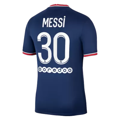 Replica Messi #30 PSG Home Jersey 2021/22 By Jordan - jerseymallpro