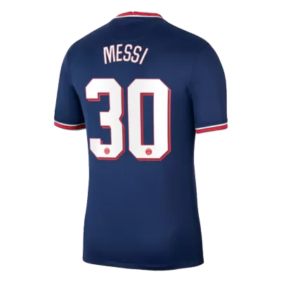 Authentic Messi #30 PSG Home Jersey 2021/22 By Jordan -UCL Edition - jerseymallpro