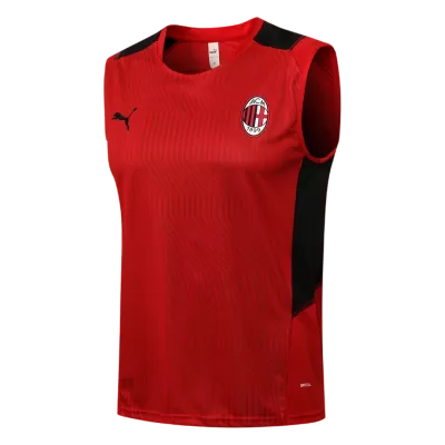 AC Milan Sleeveless Top 2021/22 Red - jerseymallpro