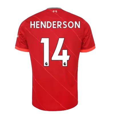 Replica HENDERSON #14 Liverpool Home Jersey 2021/22 By Nike - jerseymallpro