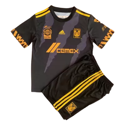 Tigres UANL Third Away Kit 2021/22 By Adidas Kids - jerseymallpro