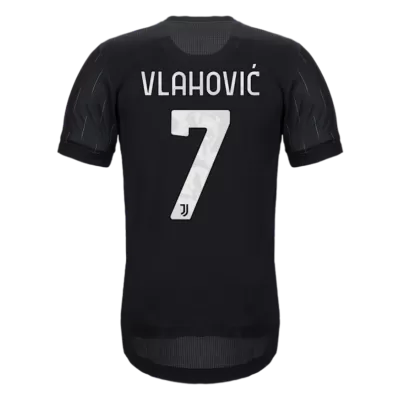 Authentic VLAHOVIĆ #7 Juventus Away Jersey 2021/22 By Adidas - jerseymallpro