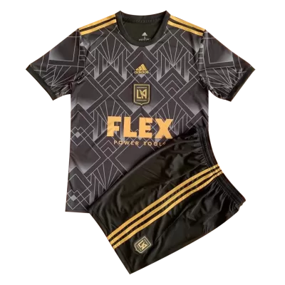 Los Angeles FC Home Kit 2022 By Adidas Kids - jerseymallpro