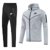 Hoodie Customize Tracksuit 2022 Gray - jerseymallpro