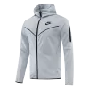 Hoodie Customize Tracksuit 2022 Gray - jerseymallpro