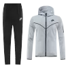 Hoodie Customize Tracksuit 2022 Gray - jerseymallpro