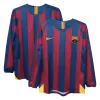 Retro Barcelona Home Long Sleeve Jersey 2005/06 By Kappa - jerseymallpro