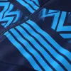 Marseille Jacket Tracksuit 2022 Black&Blue - jerseymallpro