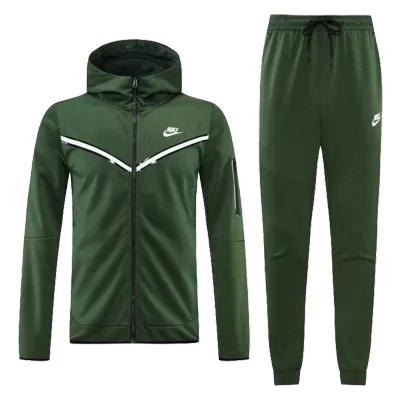 Hoodie Jacket Customize Tracksuit Green - jerseymallpro