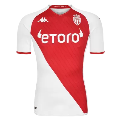 Replica AS Monaco FC Home Jersey 2022/23 By Kappa - jerseymallpro