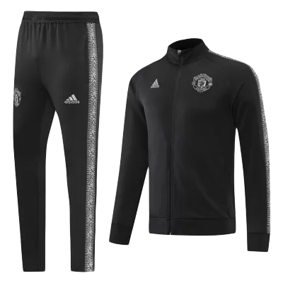 Manchester United Tracksuit 2022 Black - jerseymallpro