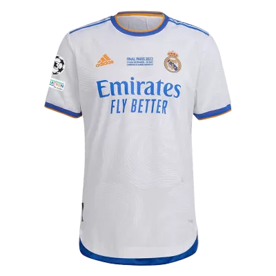 Authentic Real Madrid UCL Final Version Home Jersey 2021/22 By Adidas - jerseymallpro