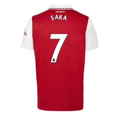 Replica SAKA #7 Arsenal Home Jersey 2022/23 By Adidas - jerseymallpro