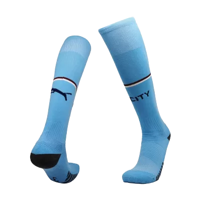 Manchester City Home Socks 2022/23 By Puma - jerseymallpro