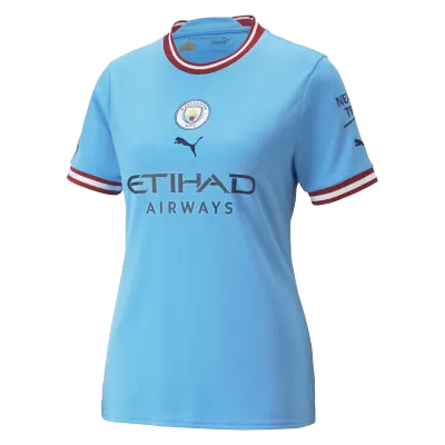 Replica Manchester City Home Jersey 2022/23 By Puma Women - jerseymallpro