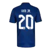 Replica Vini Jr. #20 Real Madrid Away Jersey 2021/22 By Adidas - jerseymallpro