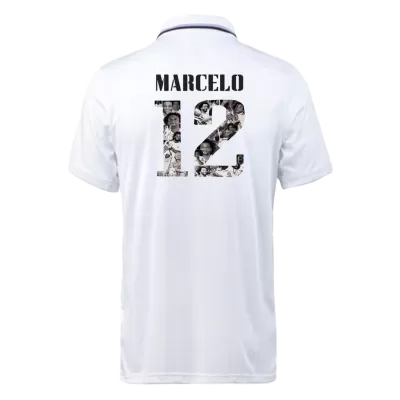 Replica MARCELO #12 Commemorate Real Madrid Home Jersey 2022/23 By Adidas - jerseymallpro