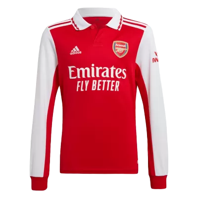 Arsenal Home Long Sleeve Jersey 2022/23 - jerseymallpro