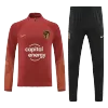 Atletico Madrid 1/4 Zip Tracksuit 2022/23 Red - jerseymallpro