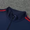 Arsenal 1/4 Zip Tracksuit 2022/23 Navy - jerseymallpro