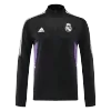 Real Madrid 1/4 Zip Tracksuit 2022/23 Black - jerseymallpro