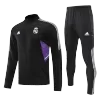 Real Madrid 1/4 Zip Tracksuit 2022/23 Black - jerseymallpro