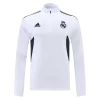 Real Madrid 1/4 Zip Tracksuit 2022/23 White - jerseymallpro