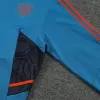 Manchester United 1/4 Zip Tracksuit 2022/23 Blue - jerseymallpro