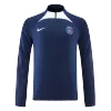 PSG 1/4 Zip Tracksuit 2022/23 Navy - jerseymallpro