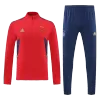 Ajax 1/4 Zip Tracksuit 2022/23 Red - jerseymallpro