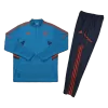 Manchester United 1/4 Zip Tracksuit 2022/23 Blue - jerseymallpro