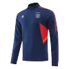 Ajax 1/4 Zip Tracksuit 2022/23 Blue - jerseymallpro